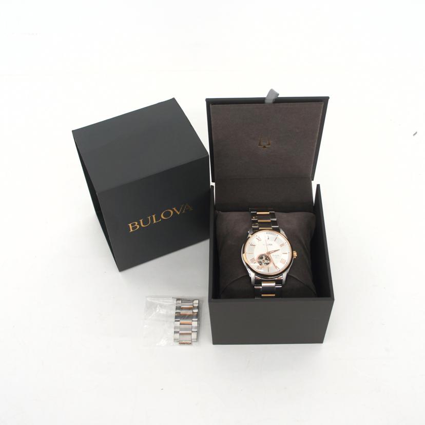 BULOVA ブローバ/メカニカルクラシック/自動巻/98A213//C47*****/Aランク/91