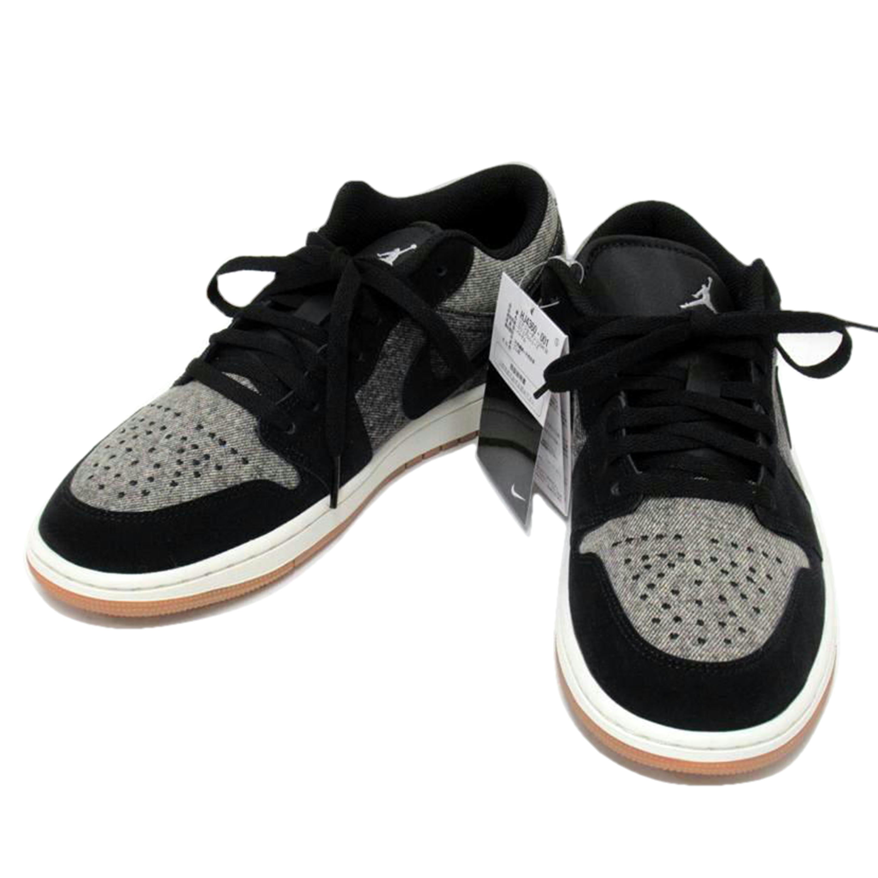 NIKE/Air Jordan 1 Low SE Black/Light smoke Gray/Sail /ローカットスニーカー/HJ4360-001//SAランク/63