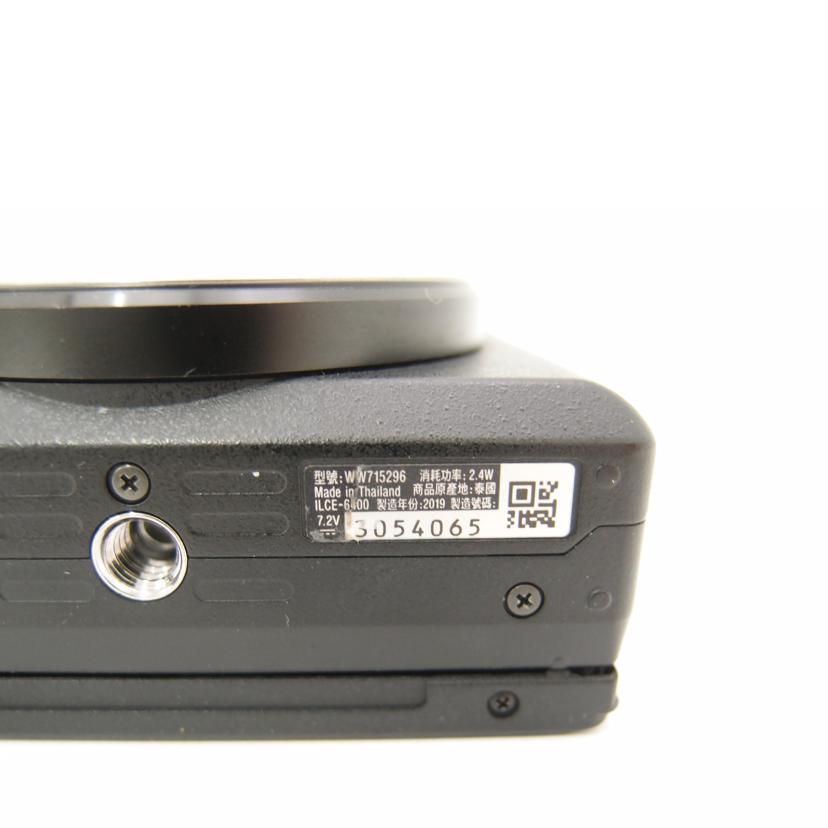 SONY ソニー/α6400 ILCE-6400ボディ/ミラーレス一眼/α6400 ILCE-6400//3054065/Aランク/69