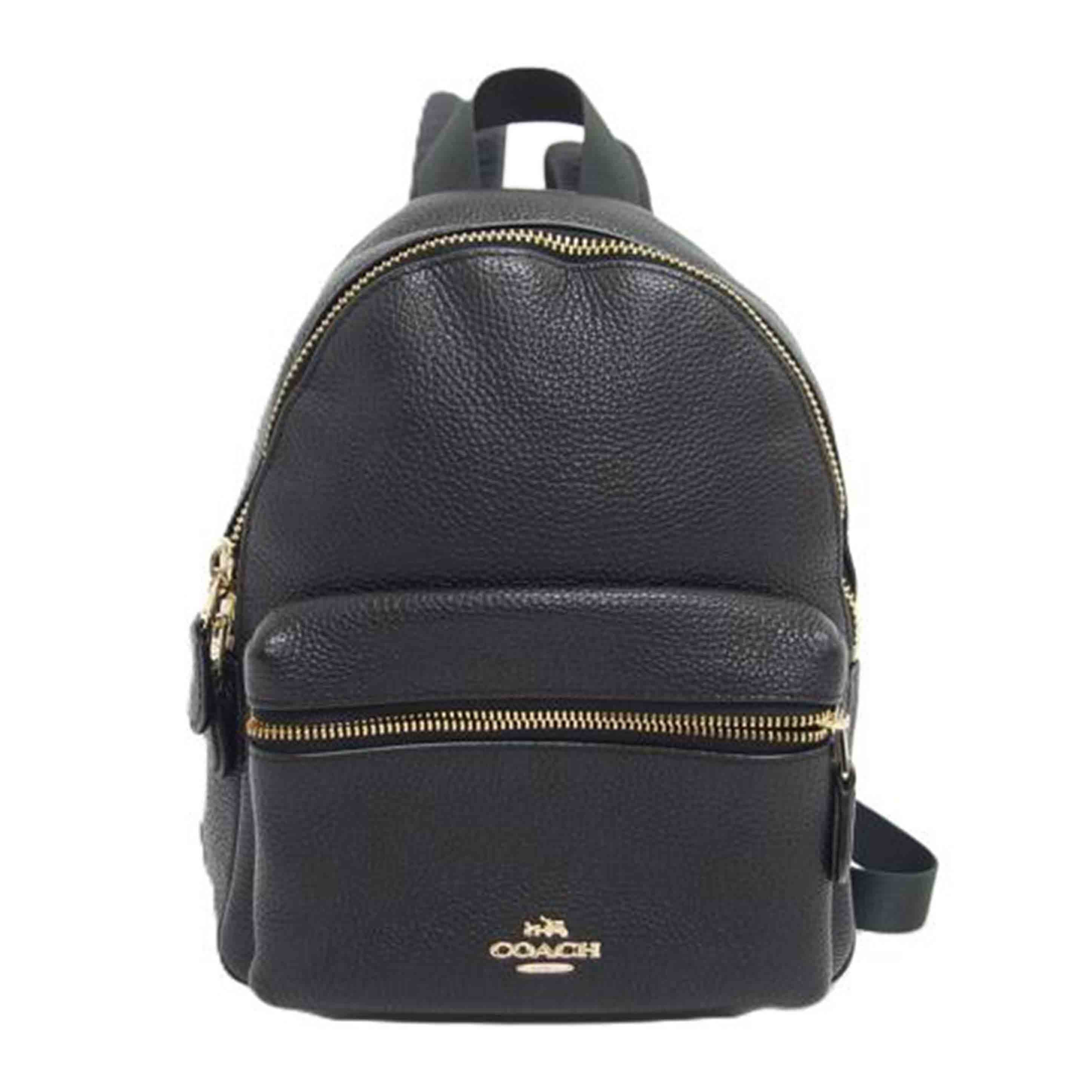 COACH コーチ/レザー チャーリーミニバックパック/ブラック/F38263//E17**/ABランク/04