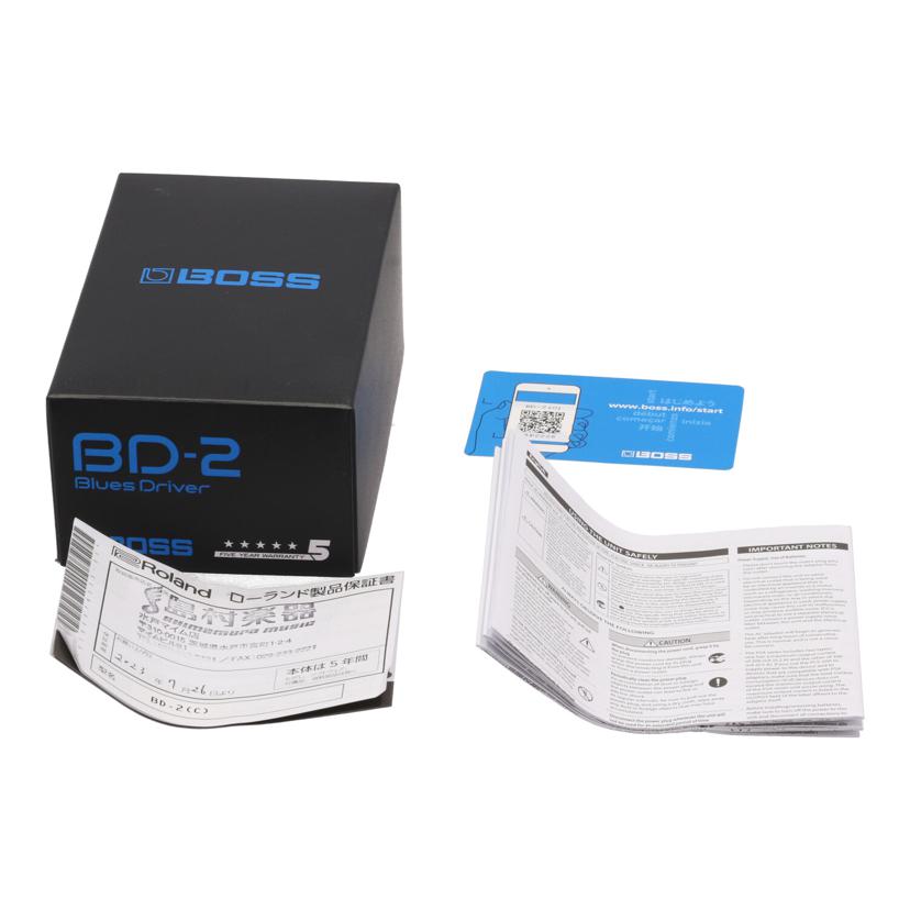BOSS ボス/エフェクター/ブルースドライバー/BD-2//F5P2226/Aランク/62