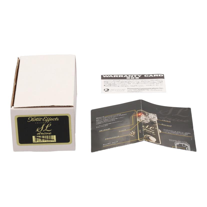 Xotic エキゾチック/エフェクター/オーバードライブ/SL Drive//SLD-159836/Bランク/62