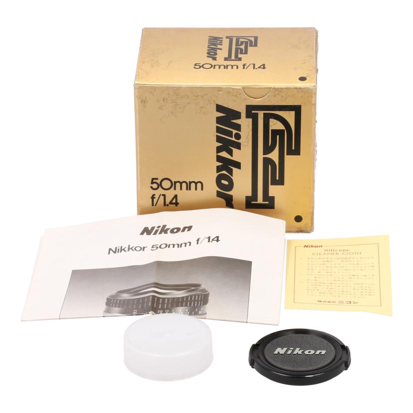 Nikon ニコン/交換レンズ/50mm/Ai Nikkor 50mm F1.4//5358529/Cランク/77