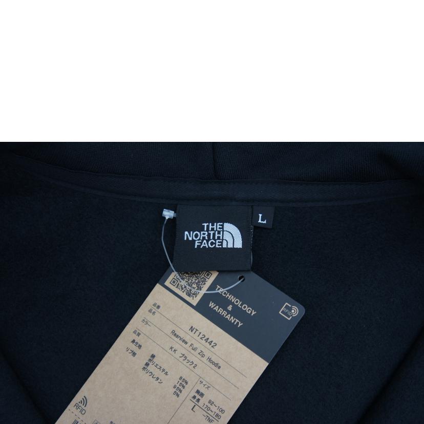THE NORTH FACE ノースフェイス/THE NORTH FACE リアビュー フルジップフーディ BK/NT12442//SAランク/78