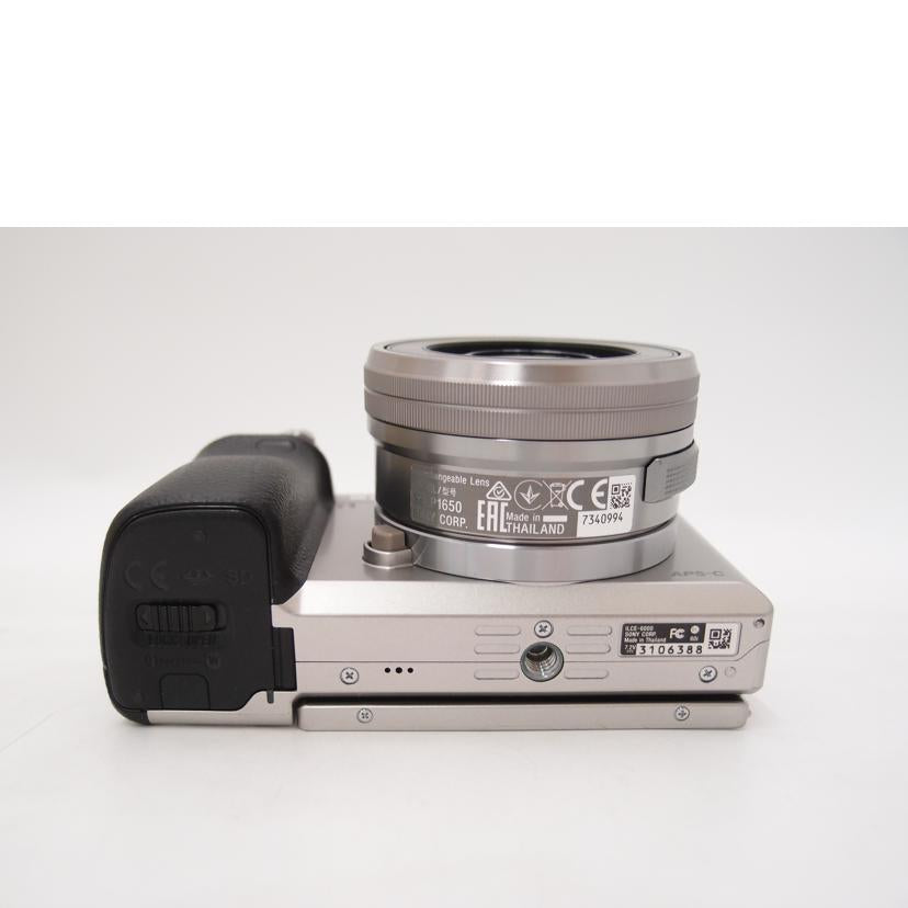 SONY ソニー/ダブルズームレンズキット/ミラーレス一眼/α6000 ILCE-6000Y//3106388/ABランク/69