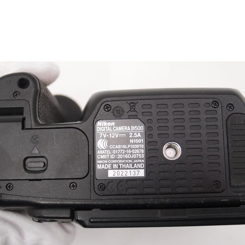 Nikon ニコン/D500ボディ/デジタル一眼/D500//2022137/ABランク/69