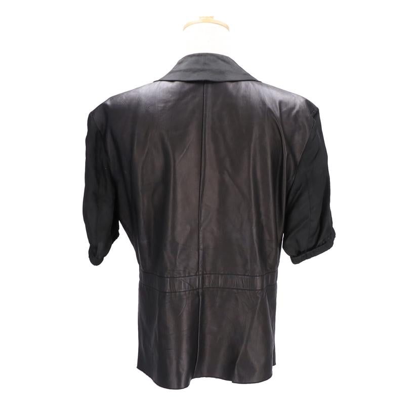 PRADA プラダ PRADA レディースレザージャケット サイズ38(Sサイズ相当)/PRADA レディースレザージャケット/0000ET-C4895-0002//140***/ABランク/37