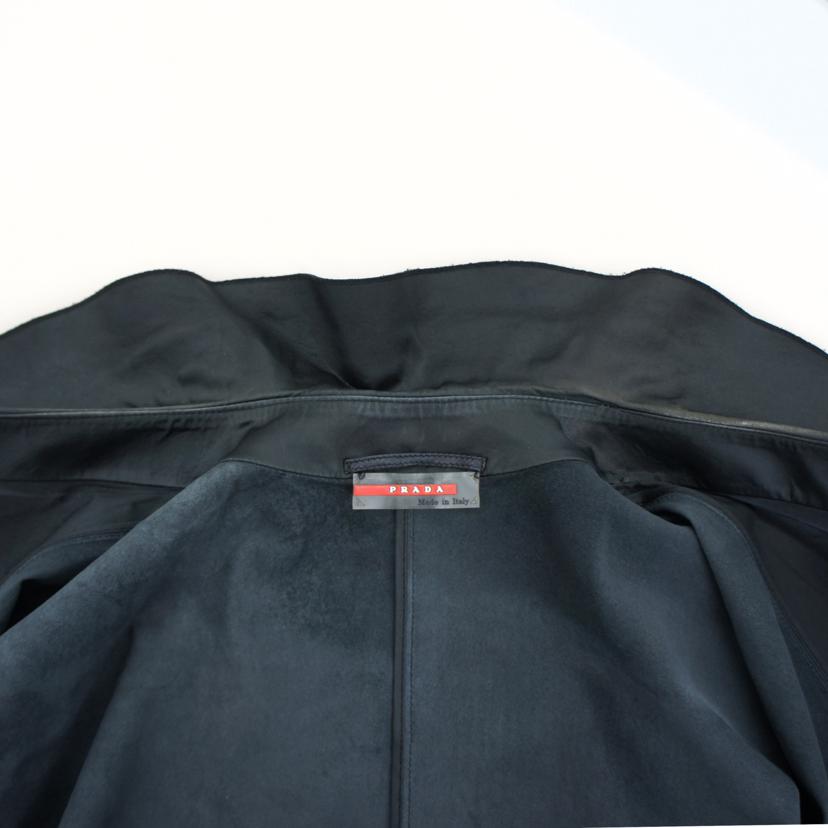 PRADA プラダ PRADA レディースレザージャケット サイズ38(Sサイズ相当)/PRADA レディースレザージャケット/0000ET-C4895-0002//140***/ABランク/37