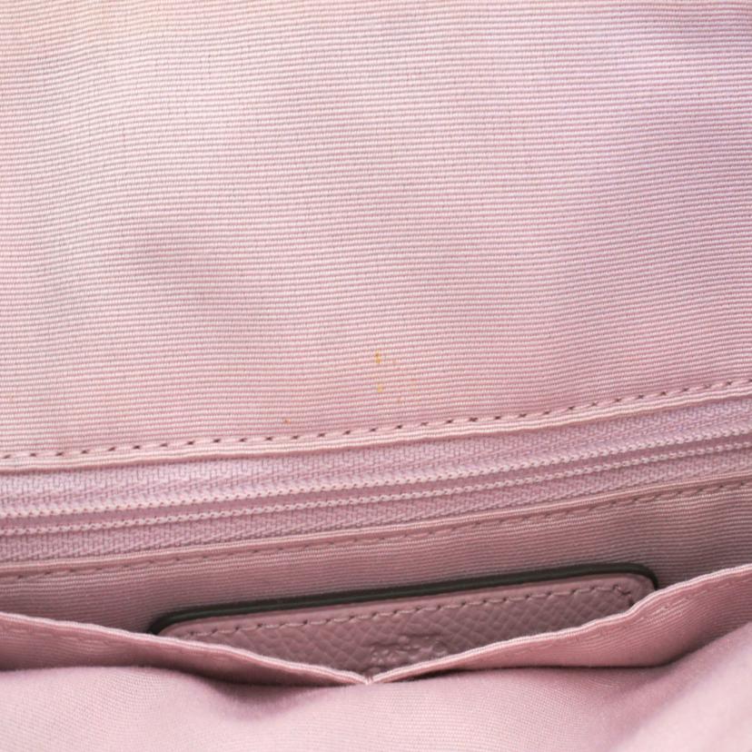 COACH コーチ/スタッドシエラサッチェル/2WAYハンド/ピンク/F37238//K15**/Aランク/75