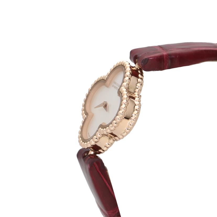 Vancleef&Arpels ヴァンクリーフ&アーペル/スウィートアルハンブラ750YG/ホワイトシェル/クオーツ/2386240//HH1*****/Aランク/91