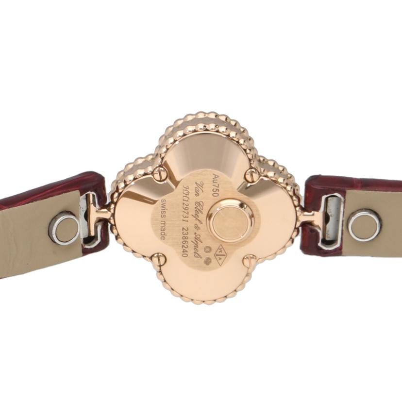 Vancleef&Arpels ヴァンクリーフ&アーペル/スウィートアルハンブラ750YG/ホワイトシェル/クオーツ/2386240//HH1*****/Aランク/91