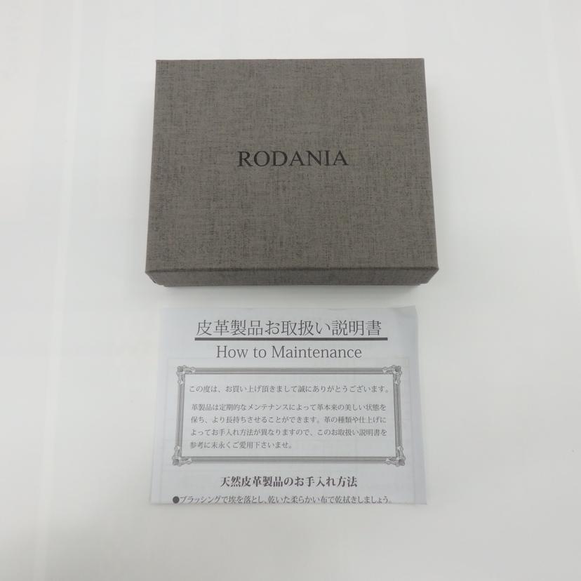 RODANIA ロダニア/クロコダイル二つ折り財布//Aランク/77