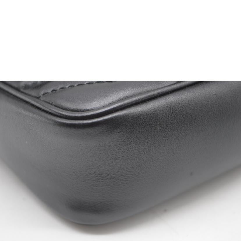 GUCCI グッチ/GGマーモントスーパーミニバッグ/ノワール/476433//493***/SAランク/89
