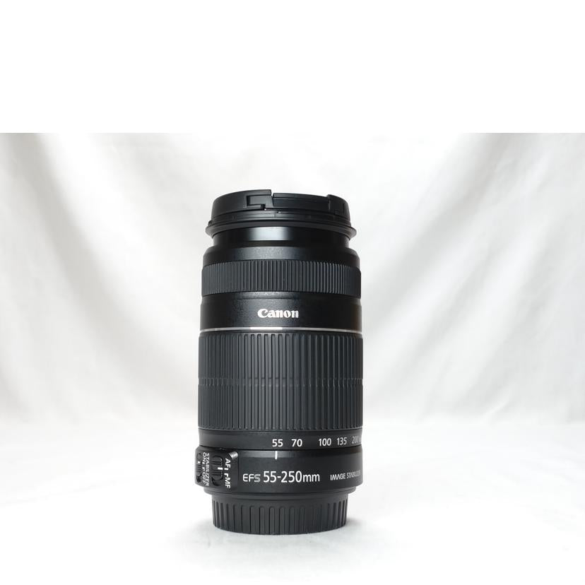 Canon キヤノン/望遠ズームレンズ/EF-S 55-250mm F4-5.6 IS Ⅱ//4942000908/Bランク/52