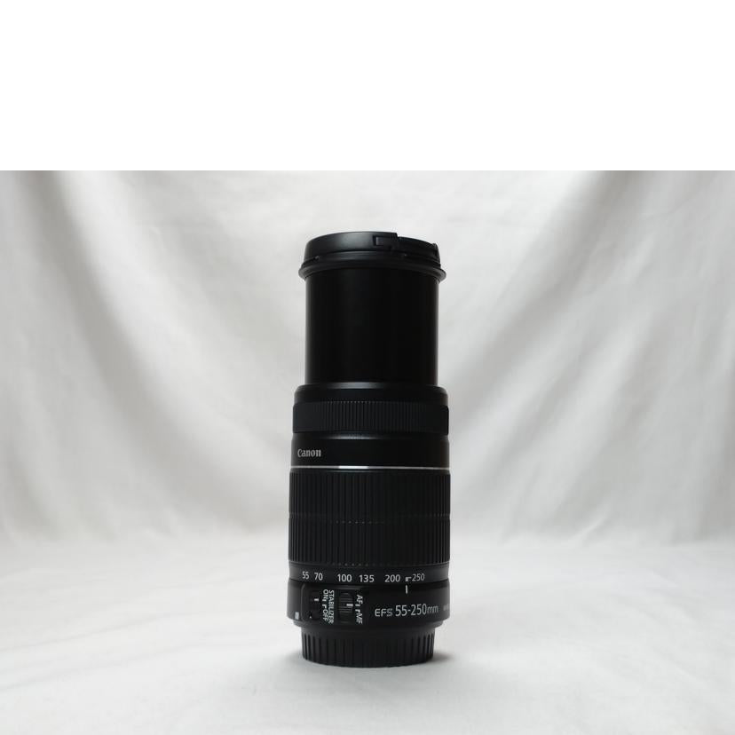 Canon キヤノン/望遠ズームレンズ/EF-S 55-250mm F4-5.6 IS Ⅱ//4942000908/Bランク/52