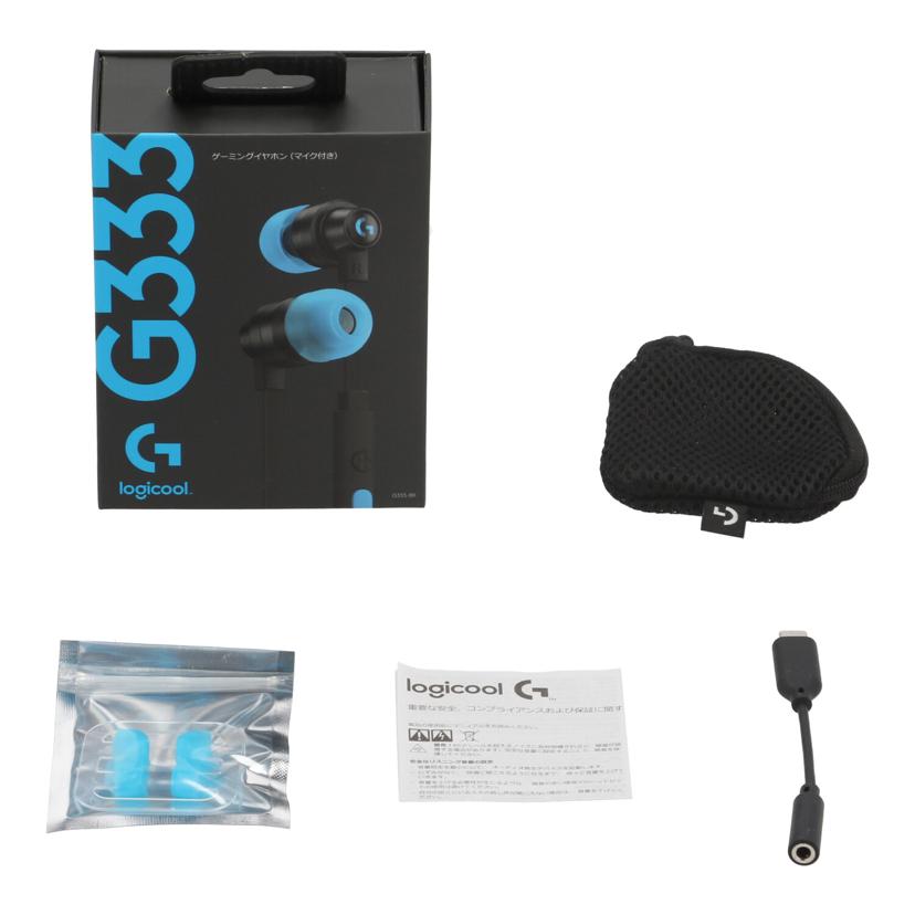 Logicool ロジクール /ゲーミングイヤホン/G333//2337GG0121E9/Bランク/78