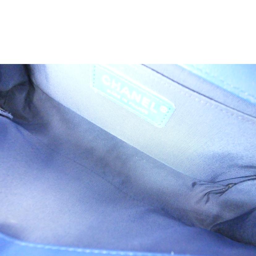 CHANEL シャネル/ボーイシャネルチェーンショルダー/青/SV金具/A67086//225*****/ABランク/88