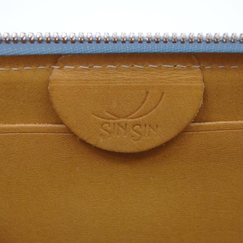 SINSIN シンシン/新進工房 バタールパヴェレザー長財布//Aランク/77