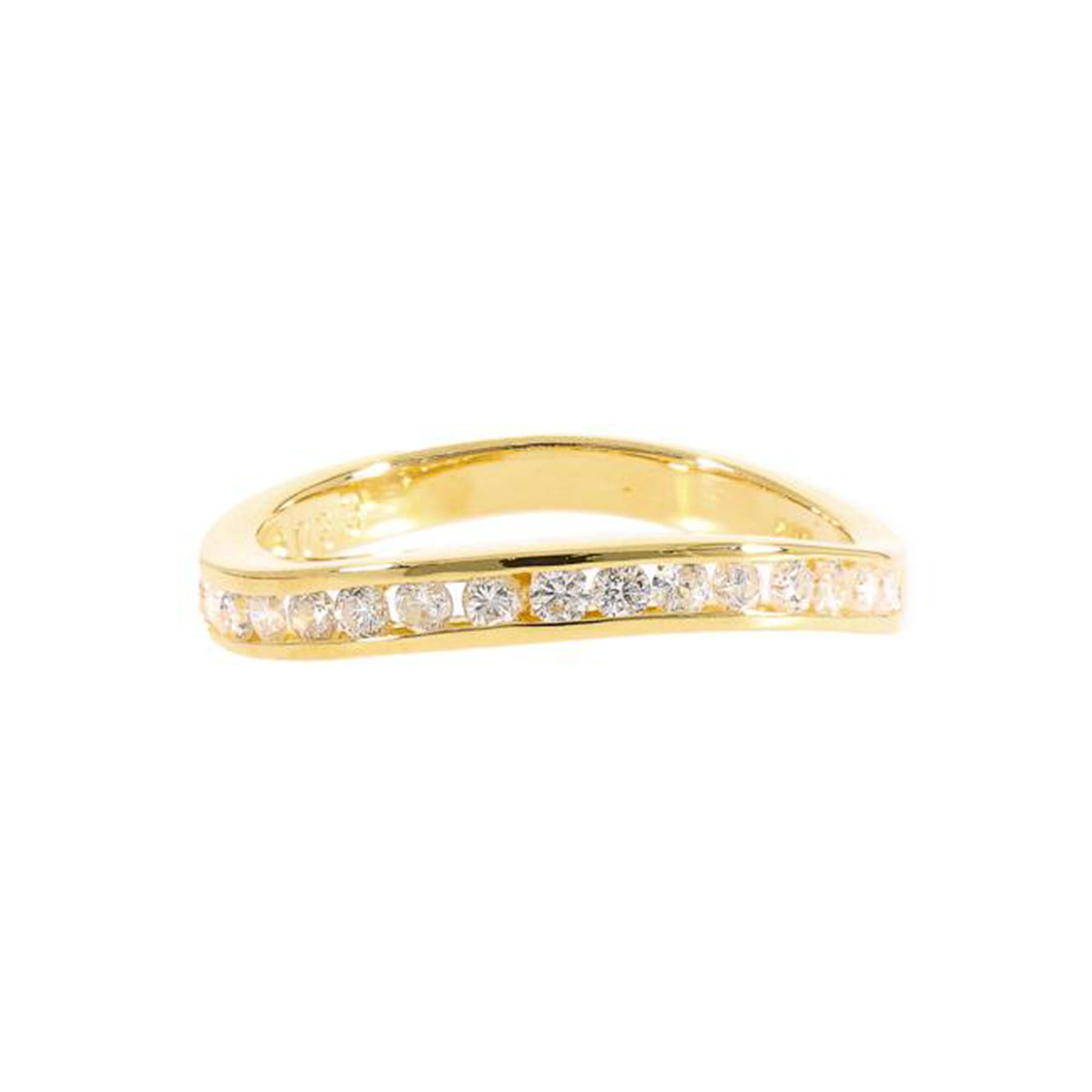/ K18ダイヤリングD0.33ct//Aランク/76