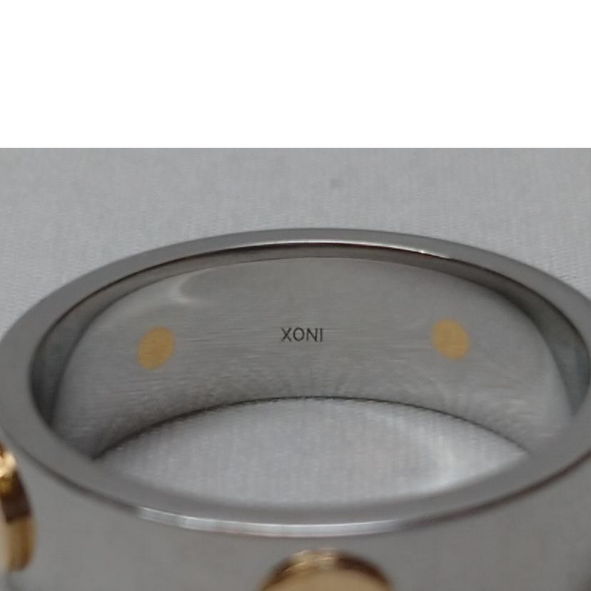 GUCCI グッチ/INOX ロゴリング//Bランク/52