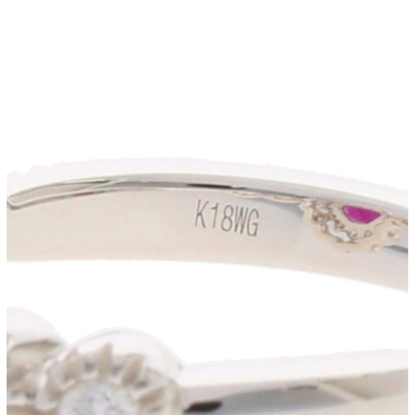/◎K18ルビーダイヤリング1.03/D0.47ct//Aランク/59