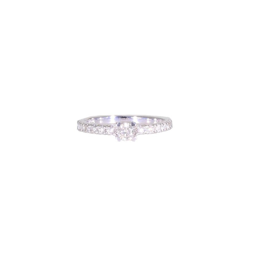 / K18WGダイヤリング0.30ct 1.3g//Aランク/71