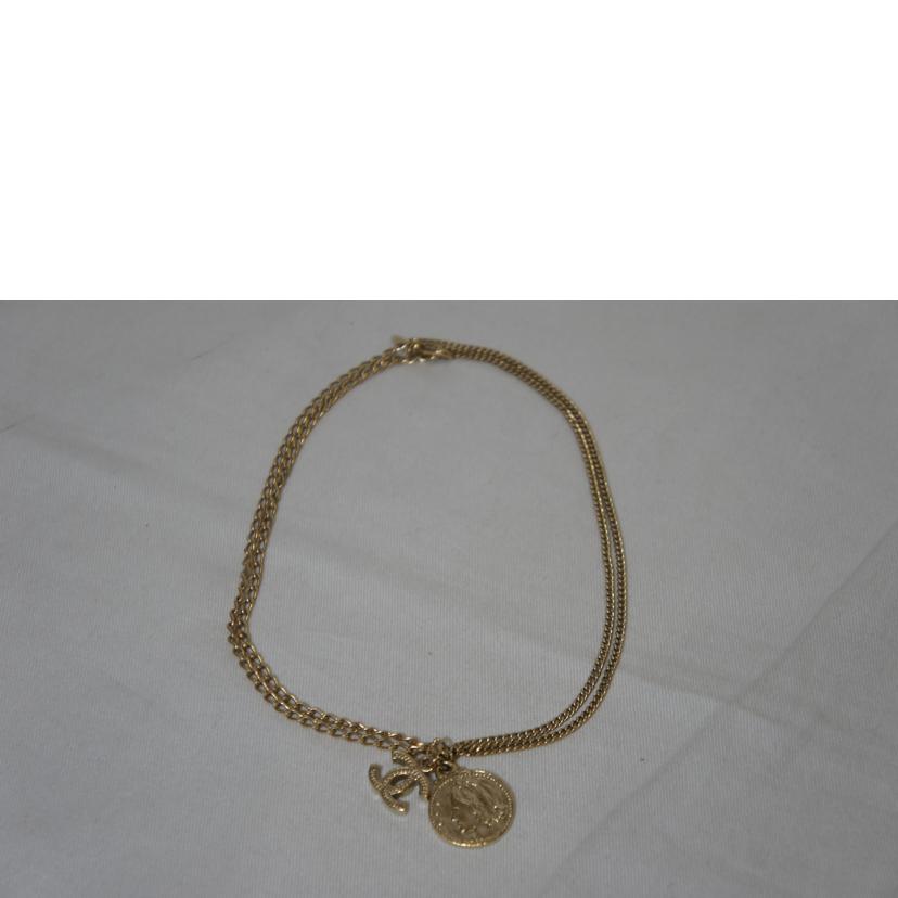 CHANEL シャネル/ココマークコインネックレス/40cm//Bランク/94