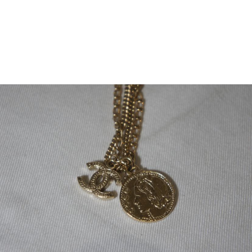 CHANEL シャネル/ココマークコインネックレス/40cm//Bランク/94