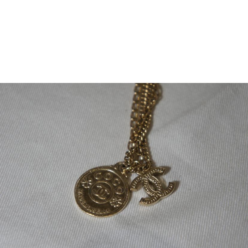 CHANEL シャネル/ココマークコインネックレス/40cm//Bランク/94