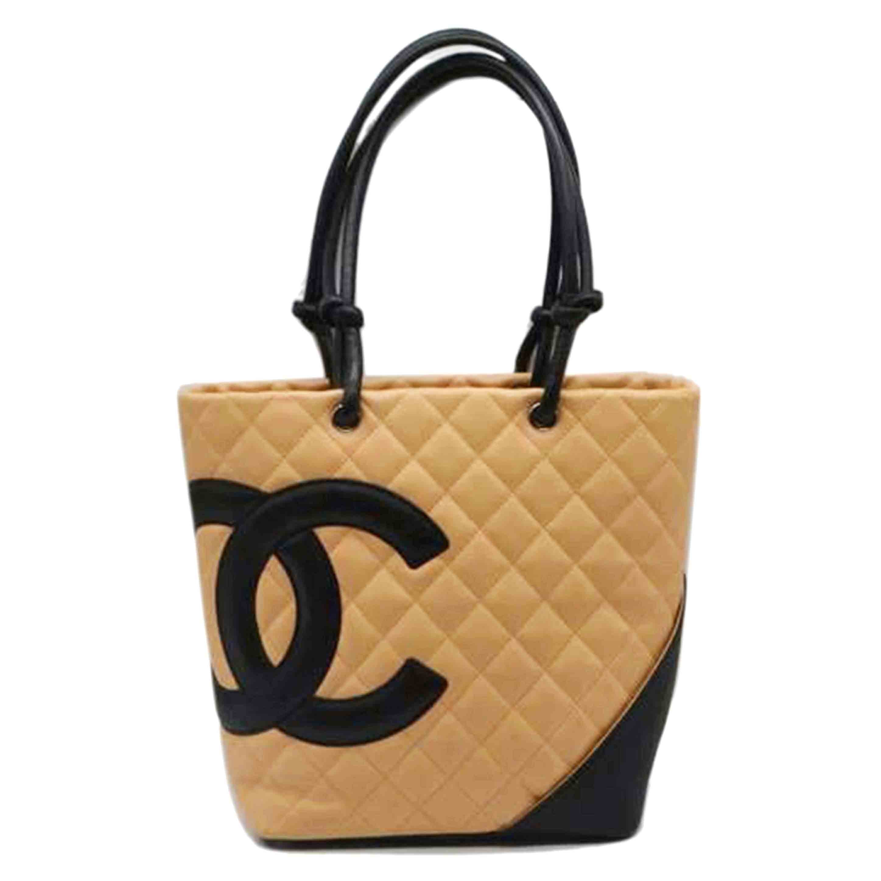 CHANEL シャネル/カンボンラインミディアムレザートート/ブラウン/A25167//951****/ABランク/89