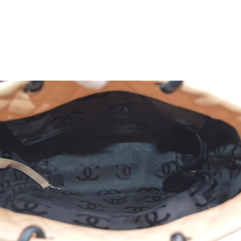 CHANEL シャネル/カンボンラインミディアムレザートート/ブラウン/A25167//951****/ABランク/89