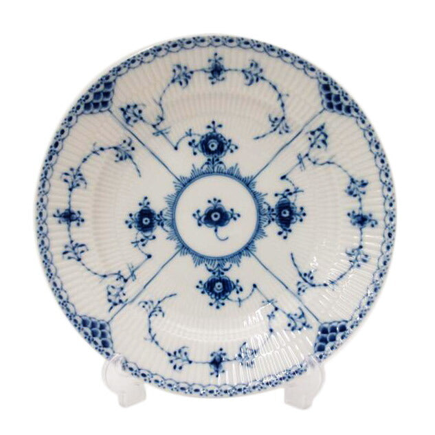 ロイヤルコペンハーゲン/ロイヤルコペンハーゲン ブルーフルーテッドフルレース プレート//SAランク/69
