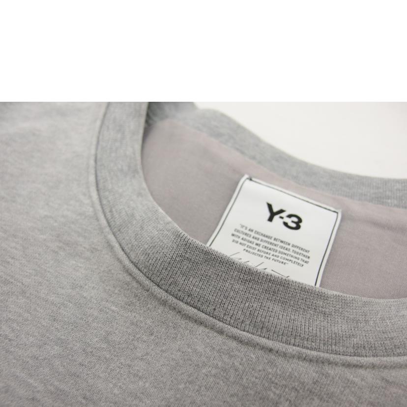 adidas*YOHJI YAMAMOTO アディダス×ヨウジヤマモト/Y-3/スウェットトレーナー/グレー/1AX001//Bランク/04