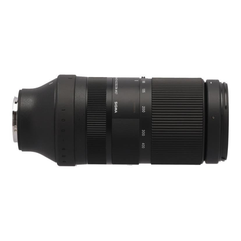 SIGMA SONY E シグマ /交換レンズ/100-400mm/100-400mm F5-6.3 DG DN//55895076/Bランク/67