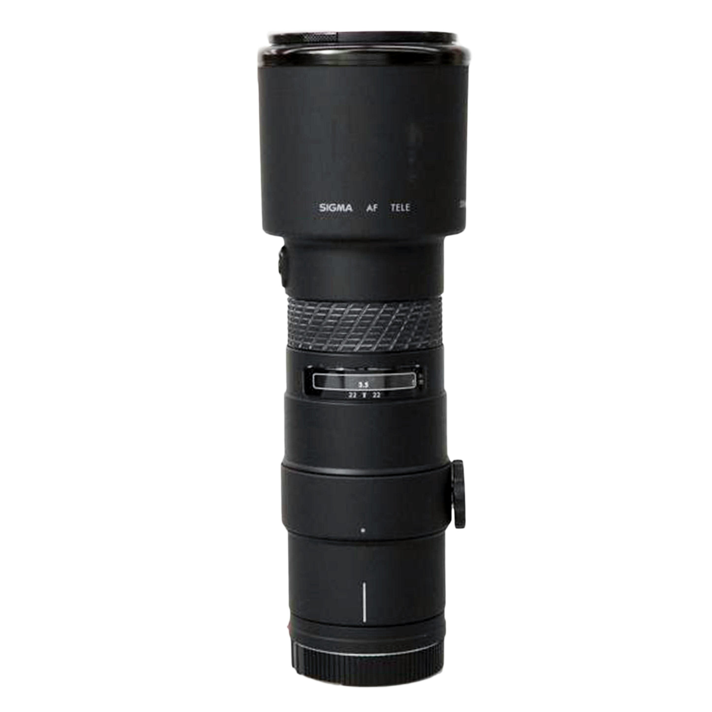 SIGMA シグマ/望遠レンズ/AF TELE 500mm F7.2 APO/AF TELE 500mm F7.2 APO//1002269/ABランク/76