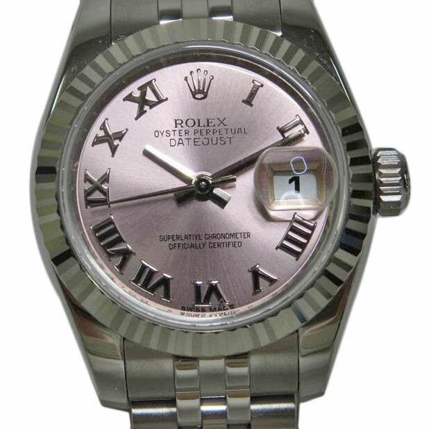 ROLEX ロレックス/レディ・デイトジャスト・ピンク/WG×SS/G番/179174//G29**********/SAランク/84