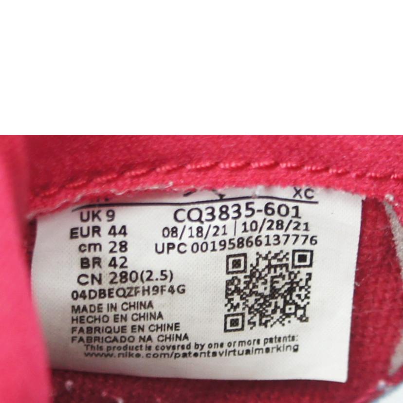 NIKE ナイキ/エアジョーダン1フライイーズホワイト/レッド/CQ3835-601//サイズ:28cm/Bランク/75