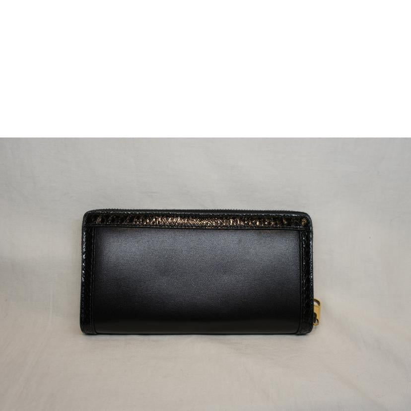 GUCCI グッチ/オフディアGGマーモントパイソン/ジップアラウンド/日本限定/706844//041*/SAランク/92