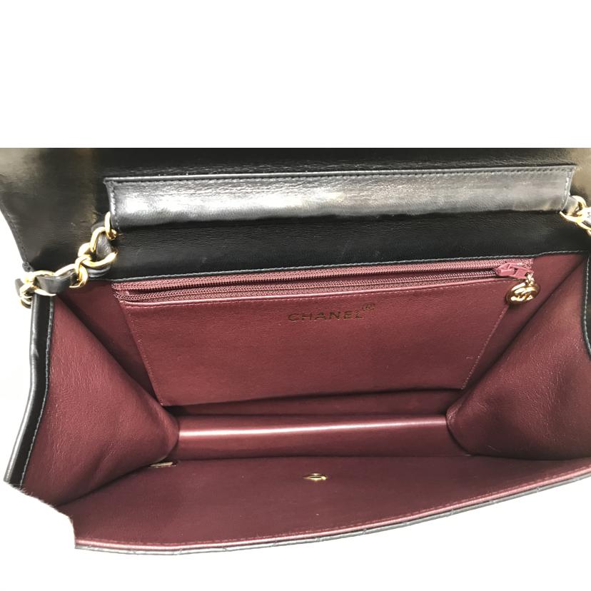 CHANEL シャネル/チェーンマトラッセ ラムスキン シングルフラップ//588****/ABランク/51