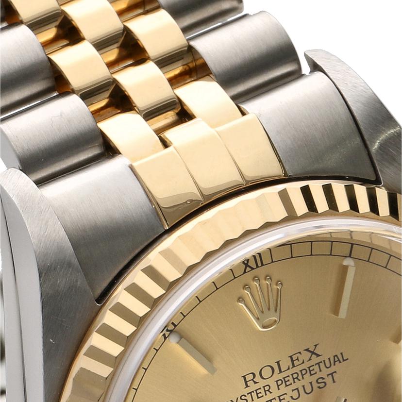 ROLEX ロレックス/デイトジャスト・シャンパン/SS×YG/Y番/16233//Y87**********/Aランク/94