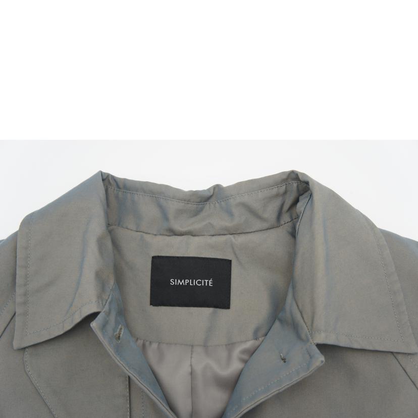 SIMPLICITE サンプリシテ/ステンカラーコート/21-020-700-0579-3-0//ABランク/93