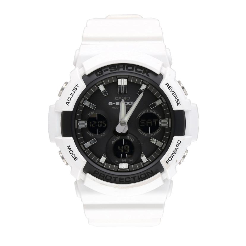 CASIO カシオ/G-SHOCKデジタルソーラー/ホワイト/GAW-100B//ABランク/75