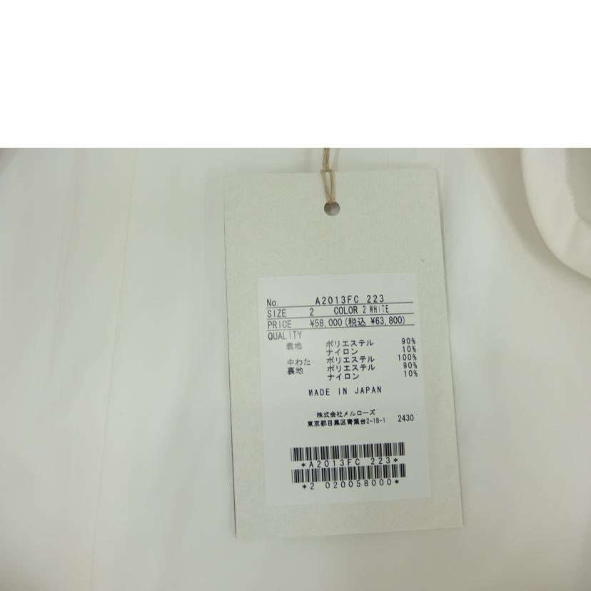 ESLOW エスロー/ESLOW コート WH/ES-A2013FS223//Aランク/82