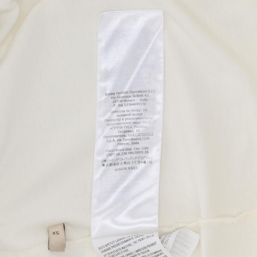 GUCCI×THE NORTH FACE グッチ ザ ノース フェイス/ オーバーサイズロゴプリントTシャツ/616036//ABランク/67