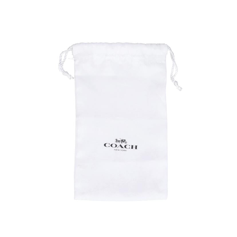 COACH/アコーディオンジップウォレット レザー ブラック/CC489//L22**/SAランク/85