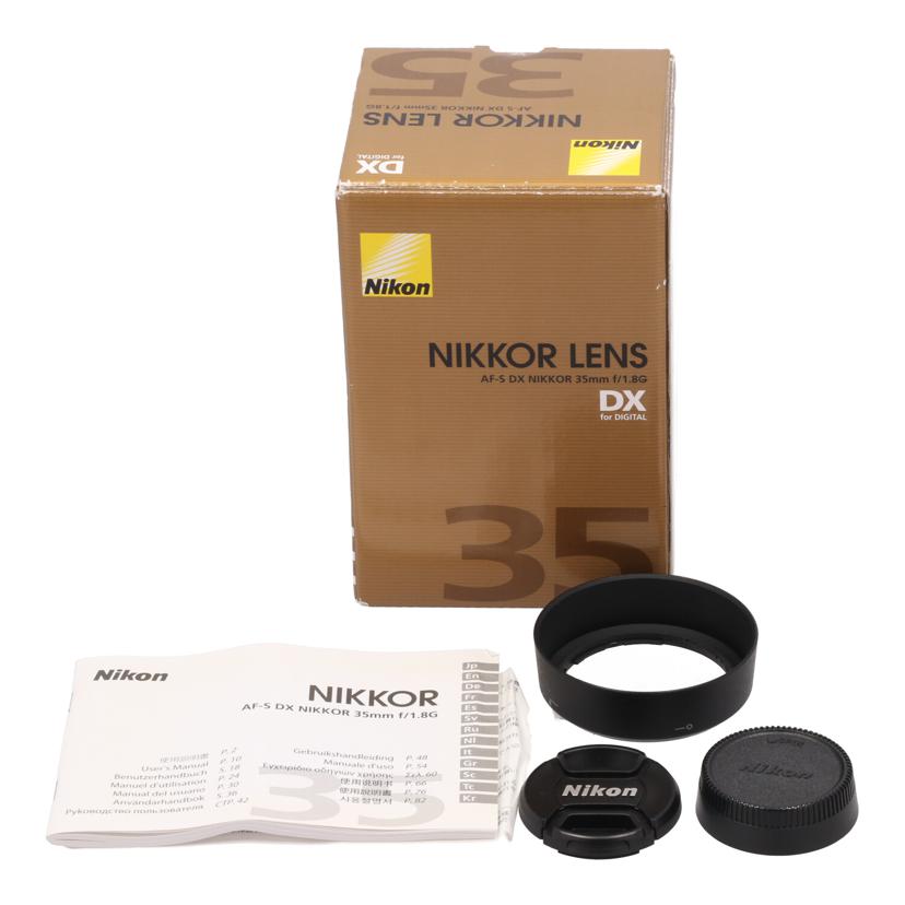 Nikon ニコン /交換レンズ/35mm/AF-S DX 35mm f1.8G//2921043/Bランク/67