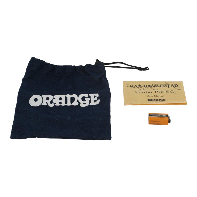 ORANGE オレンジ/プリアンプ&イコライザー/Bax Bangeetar//018030216/Bランク/77