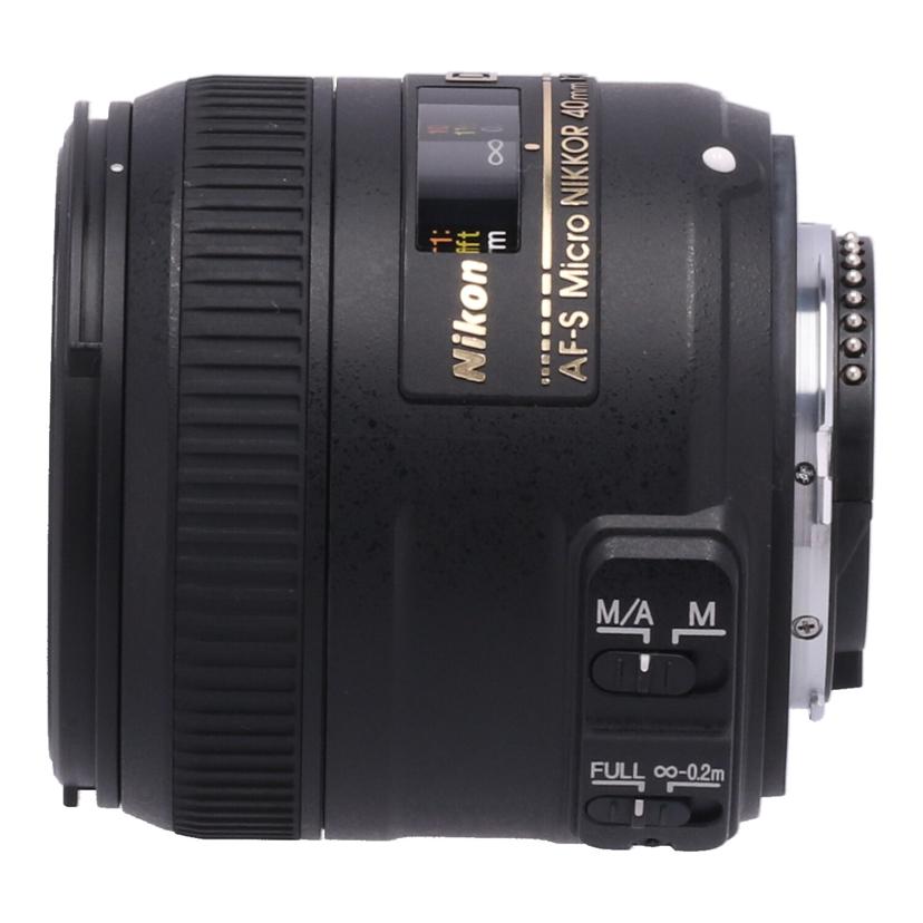 Nikon ニコン /交換レンズ/マイクロ40mm/AF-S DX Micro 40mm f2.8G//2176467/ABランク/69
