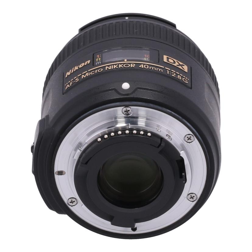 Nikon ニコン /交換レンズ/マイクロ40mm/AF-S DX Micro 40mm f2.8G//2176467/ABランク/69