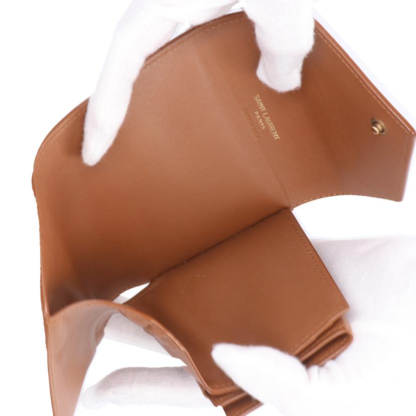 SAINT LAURENT サンローラン/ギャビーマルチフォールドウォレット//ABランク/93